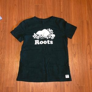 Hunter Green Roots Tee Shirt